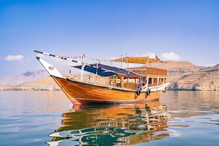 Khasab Musandam Dhow Cruise Dolphin Watching and Snorkeling
