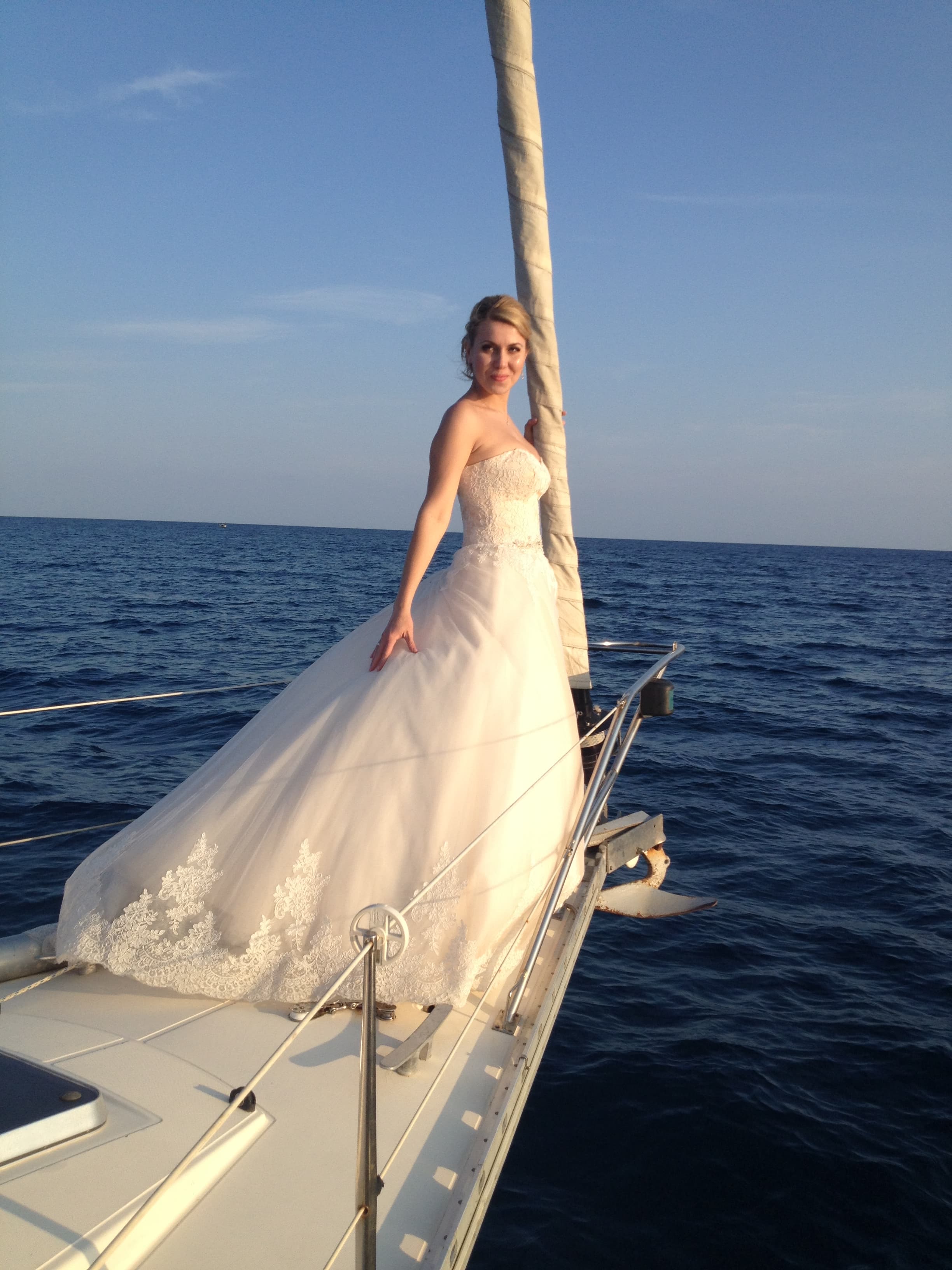 Wedding receptions on board