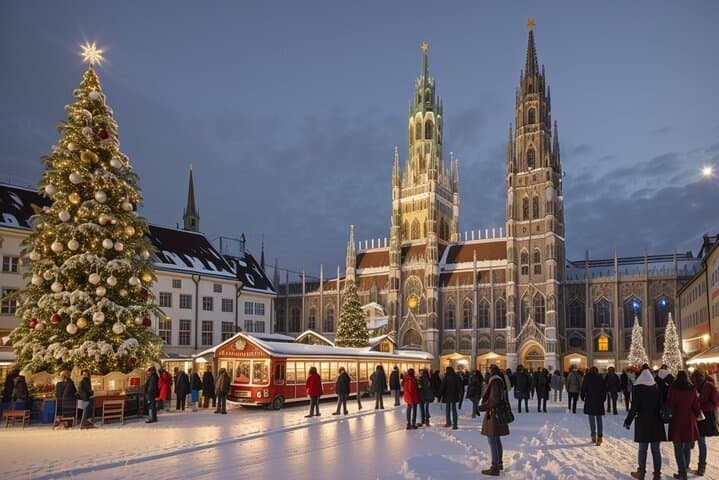 Christmas Private Daytrip - Salzburg to Munich & back, English Speaking Driver