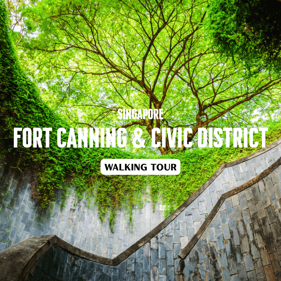 (Free eSIM) Fort Canning & Civic District Heritage Walk