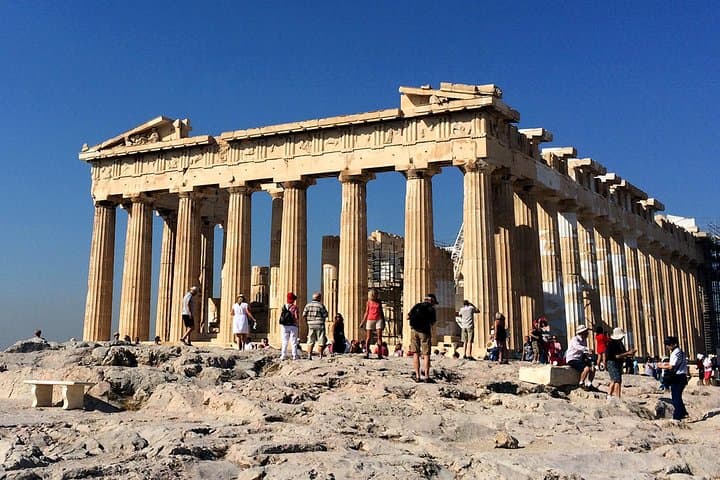 Acropolis Monuments Skip the Line Tour with German Speaking Guide