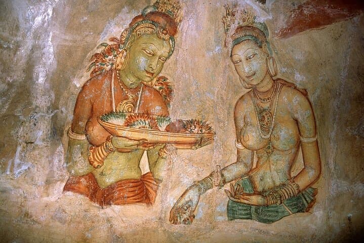 Sigiriya Rock Dambulla Cave Temple and Village Tour from Galle