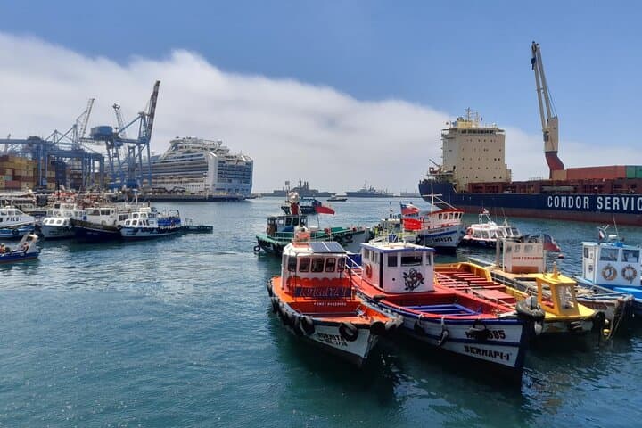 Post-Cruise Valparaíso & Viña del Mar Tour to Santiago 4-Pax Deal