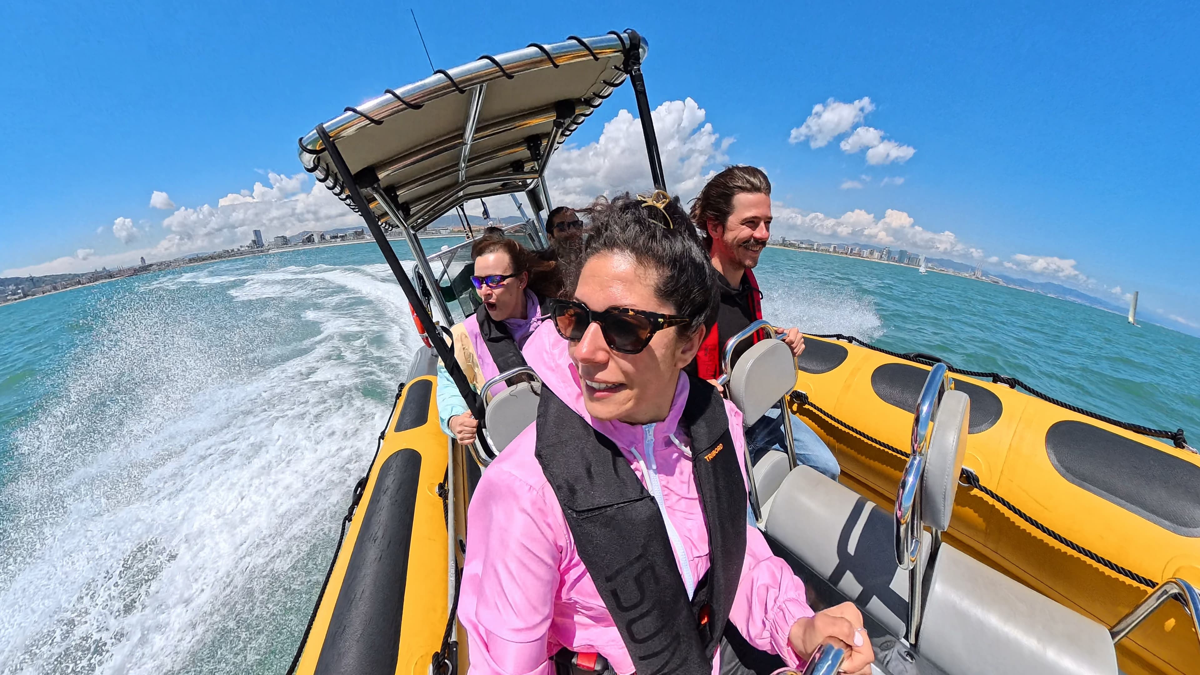 Speed Boat Adventure in Barcelona | Thrilling Ride on the Mediterranean