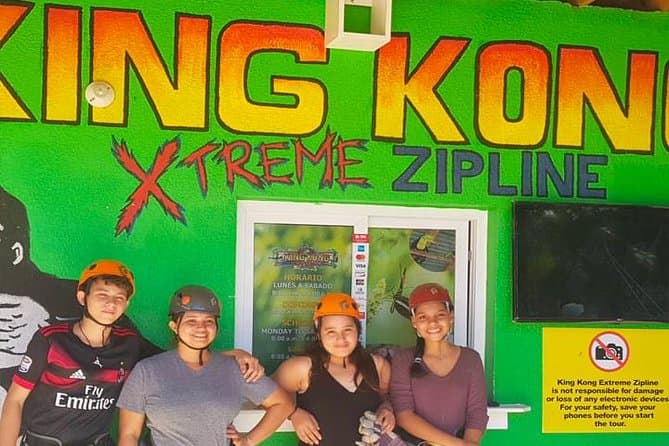 King Kong Extreme Zipline, City Tour and Transfer