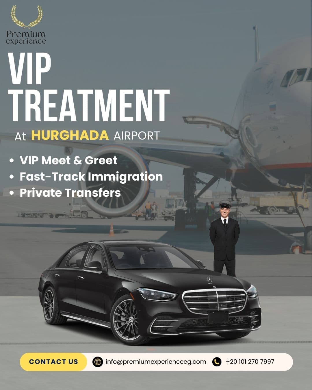 Premium Private Departure Transfer to Hurghada Airport from Safaga & Soma Bay Hotels