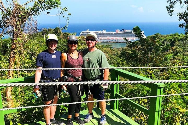 Extreme Zipline, City Tour, Chocolate, Rum Factory, Beach Break, Transfer