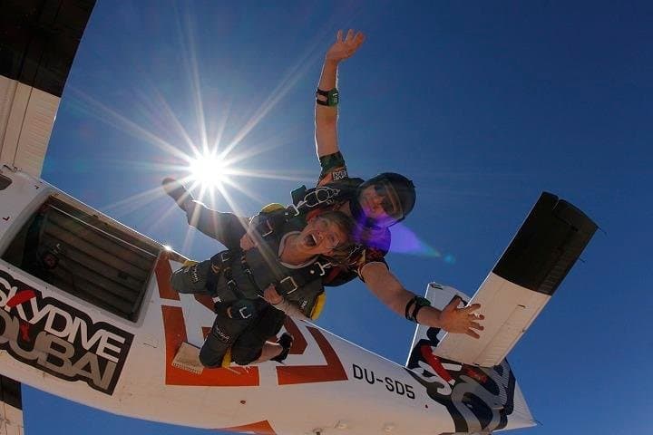 Tandem Skydive Desert- Must do in Dubai with pick up