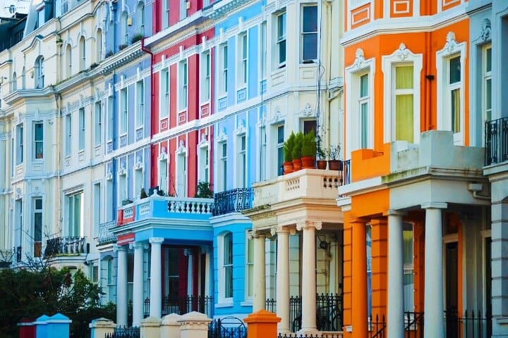 London: Notting Hill Self-Guided Walking Tour with an APP