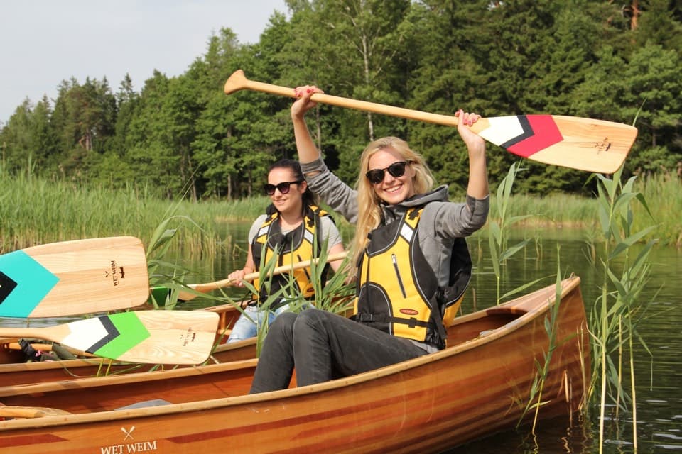 "CRYSTAL WATERS" Premium canoeing tour in Zemaitija National Park