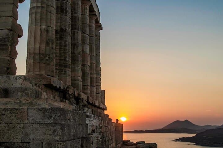 Sunset Private Tour to Cape Sounio, Temple of Poseidon