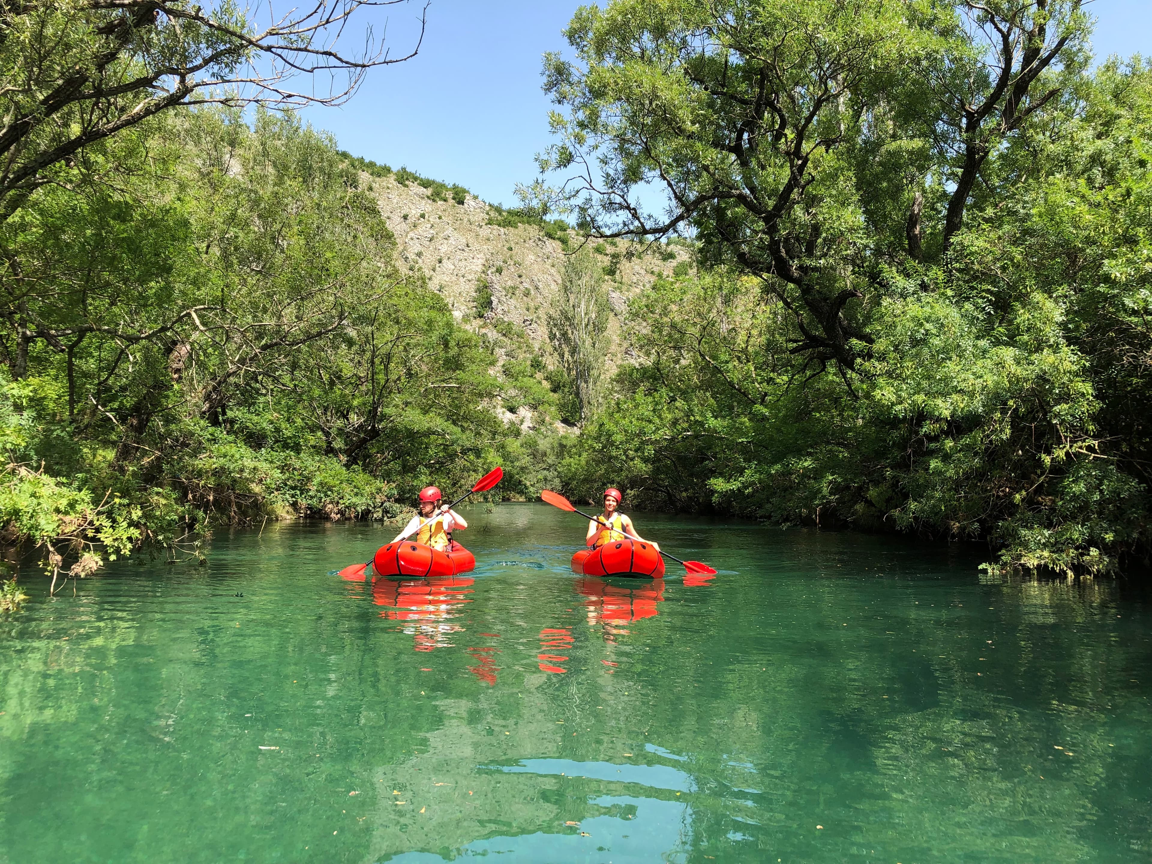 Packrafting Zrmanja River