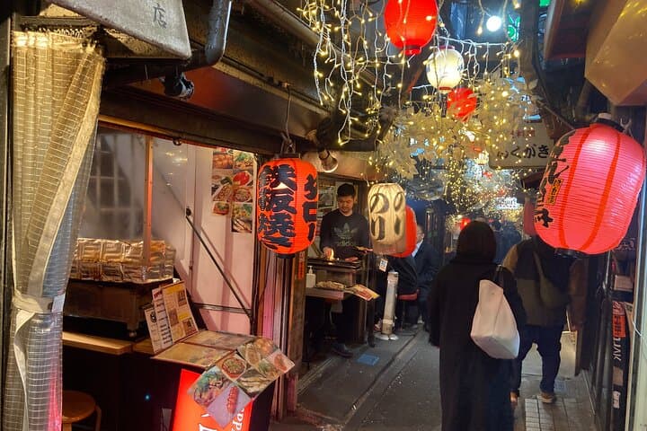 Tokyo Shinjuku Japanese Local Bar Hopping and Food Tour