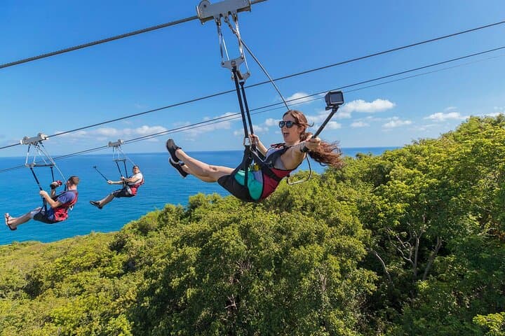 Atv and Zipline Inclusive Combo Tour with Private Transport From Montego Bay