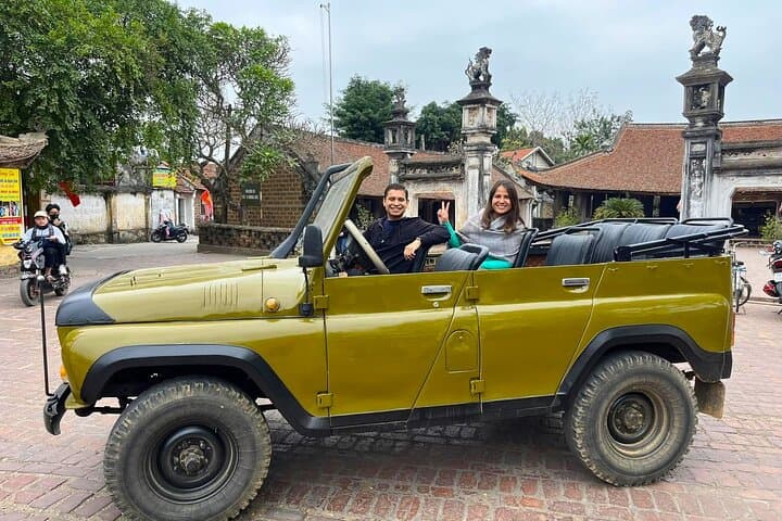 Hanoi: Countryside Jeep Tour to Duong Lam Ancient Village
