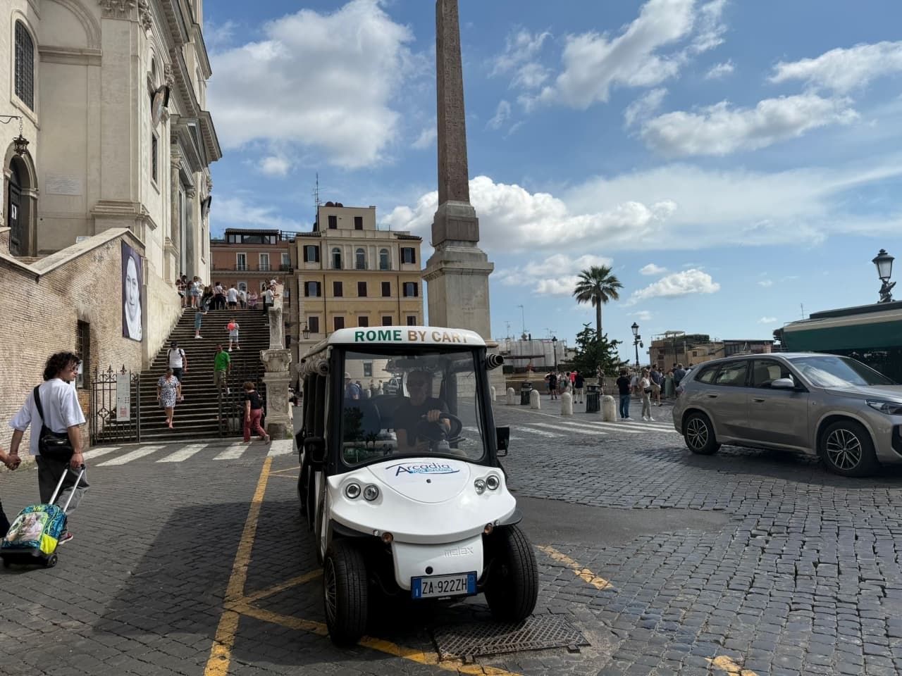 Rome: 1,5H Ancient Rome Tour on a Golf Cart 