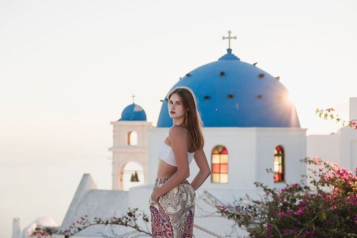 Sunset Santorini Island Tour With Wine Tasting at Santo Wines