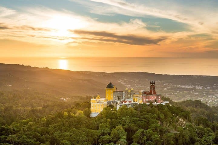 Private Tour Sintra from Lisbon Palaces of Pena and Regaleira 