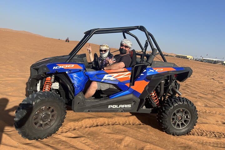 Drive Dune Buggy Quad Bike in Desert Camel Ride 
