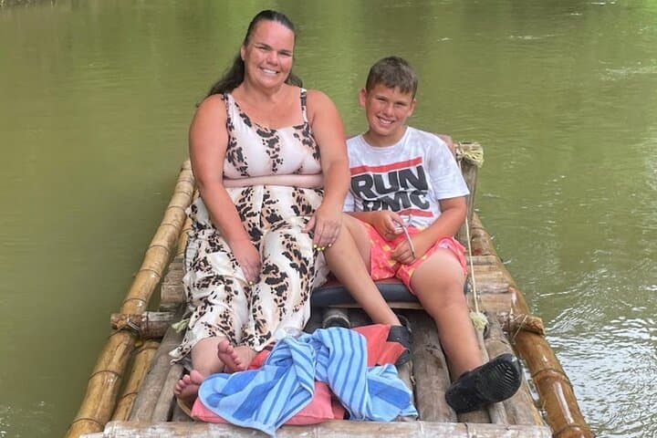  (Martha Brae River) Bamboo Rafting