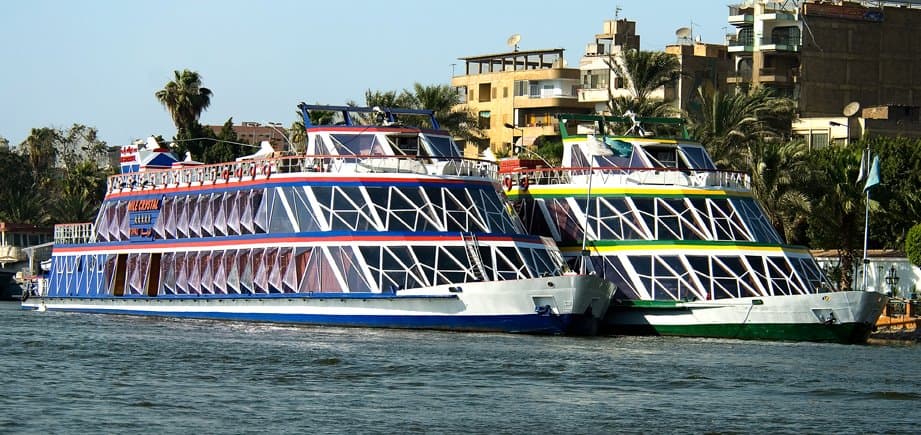 Nile Crystal Floating dinner cairo cruise with belly dancer and transfers