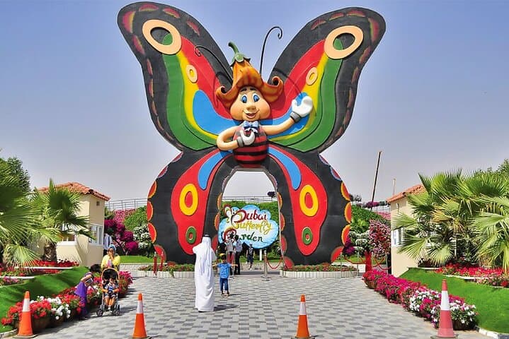 Dubai Butterfly Garden Tickets with Sharing Transfers