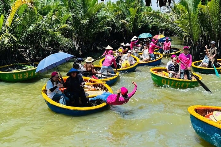 Cam Thanh Coconut Basket Boat And Cooking Class Hoi An Day Tour 