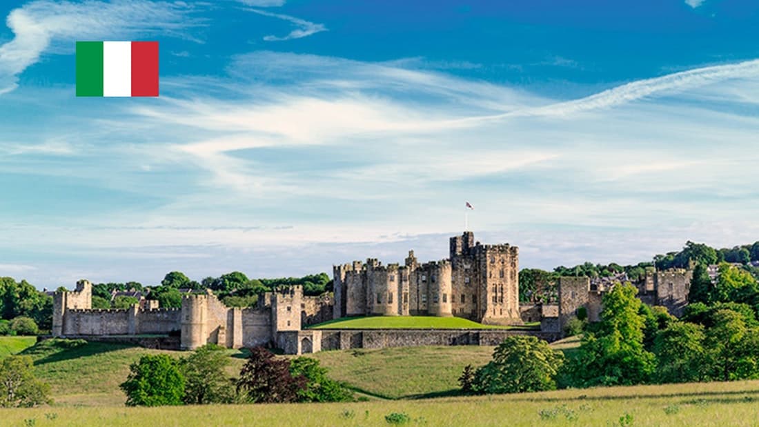 HP-IT Harry Potter and English Castle - Italian Tour Guide