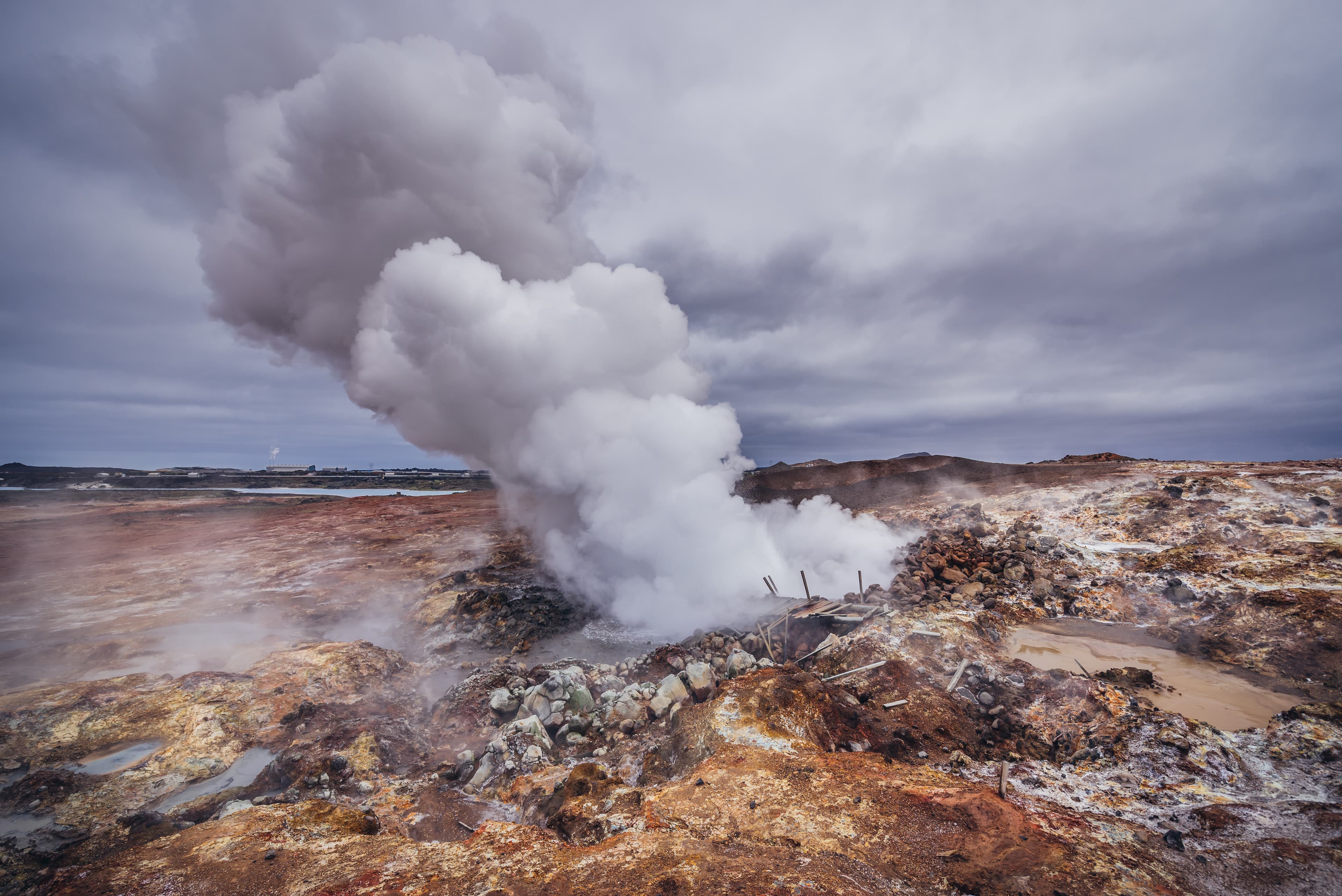 Private Reykjanes Peninsula with volcanoes & lava