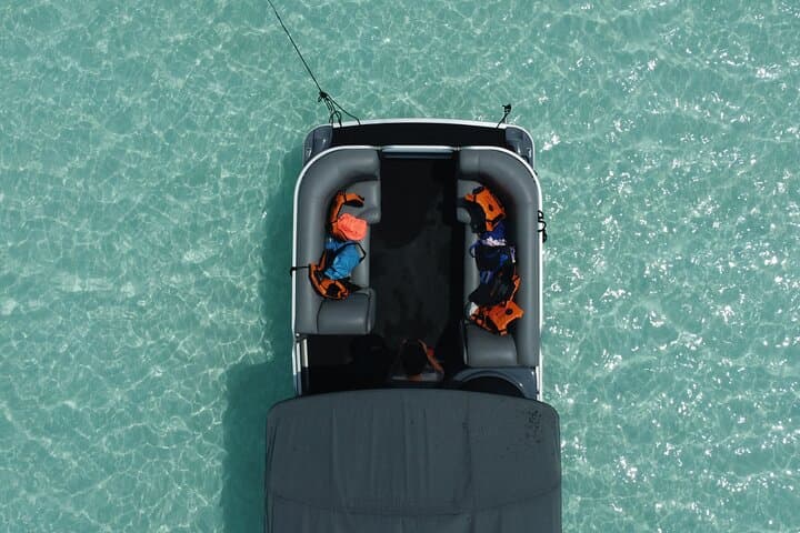 Pontoon Tour of Bacalar Lagoon + Kayak