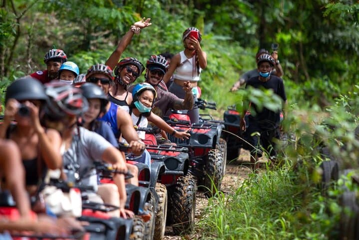 Phuket Paradise Adventure Zipline and ATV Adventure with transfer