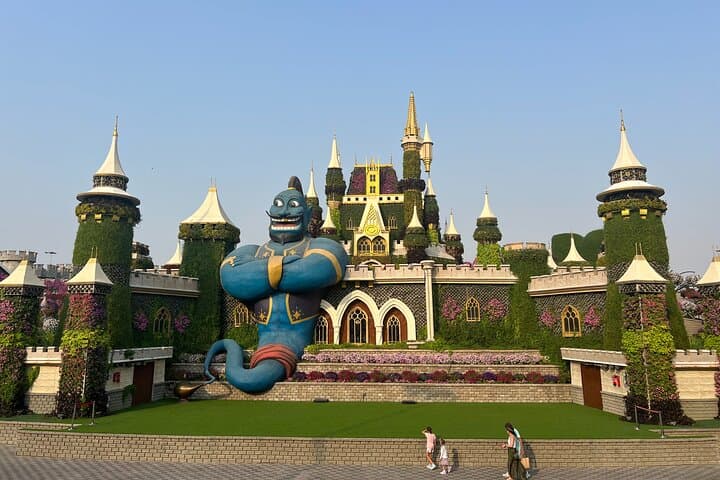 Miracle Garden & Global Village Entrance with Transportation 