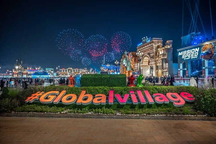  Dubai Global Village + Dubai Frame Combo Tickets 