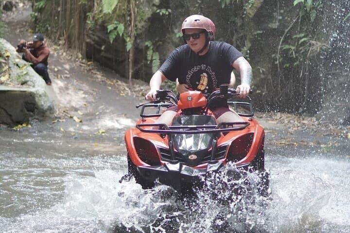 ATV Ride through tunnel, river, jungle and Rafting package