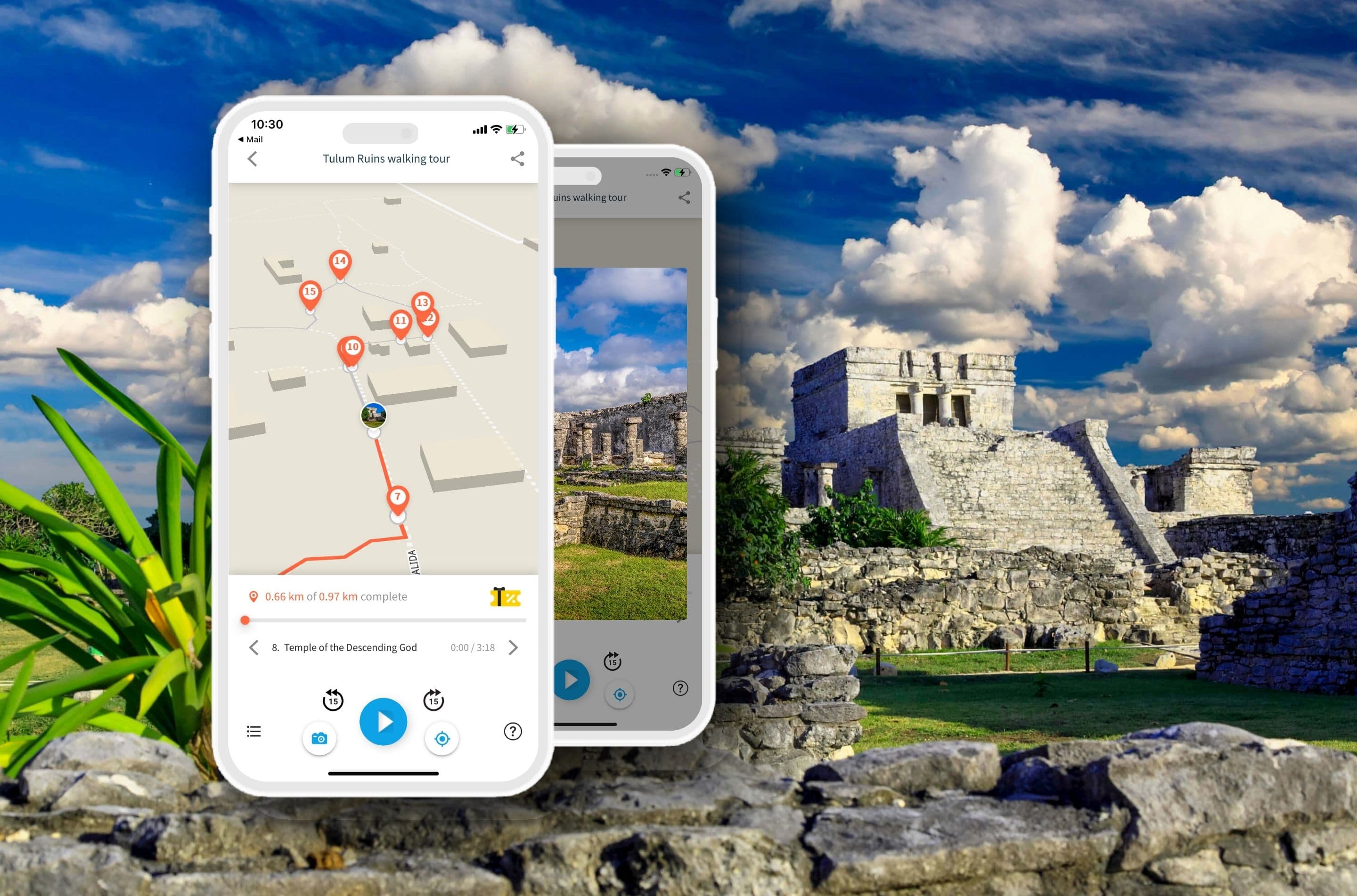 Tulum Ruins: Walking Tour with Audio Guide