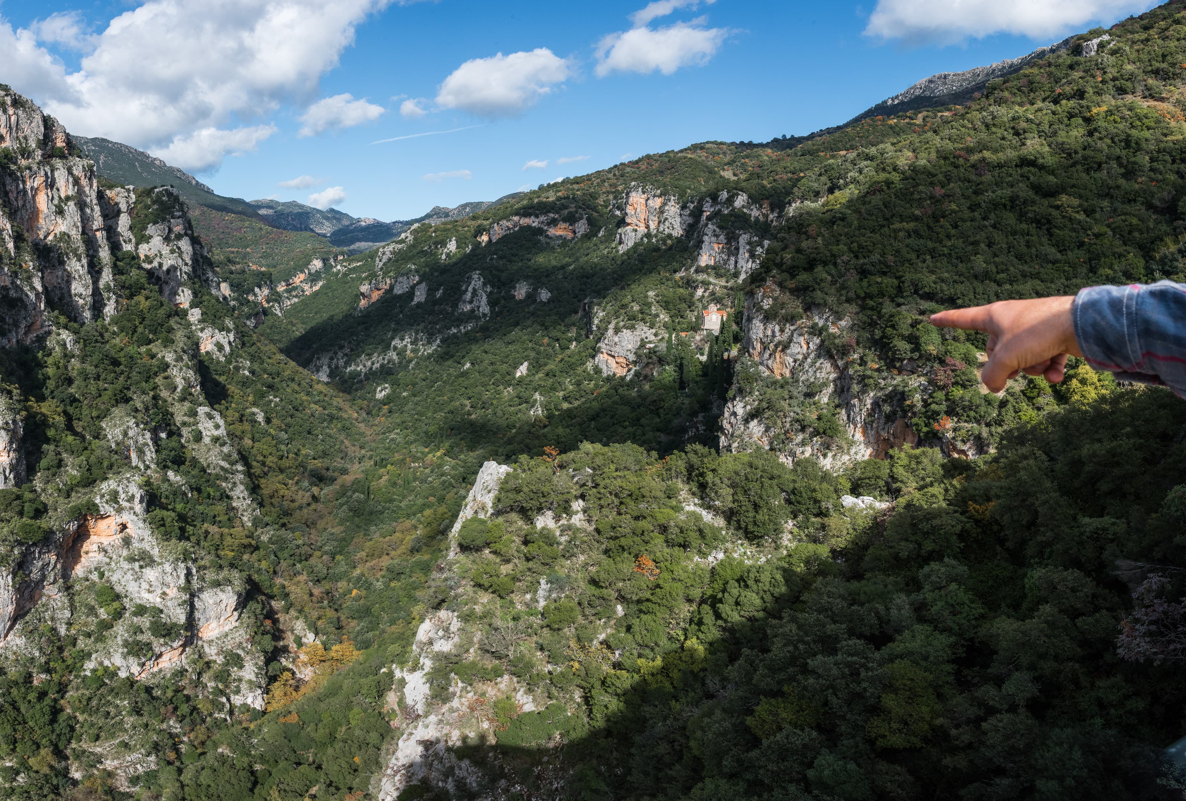 Hiking Lousios Gorge