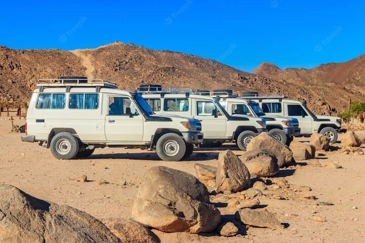 Desert Jeep Safari , Camel Riding & Bedouin dinner in Marsa Alam