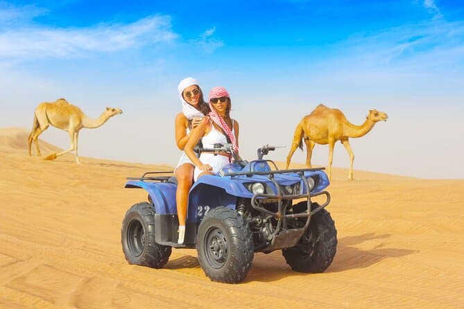 Hurghada Desert Quad Bike Safari i with Traditional Bedouin Dinner and Show
