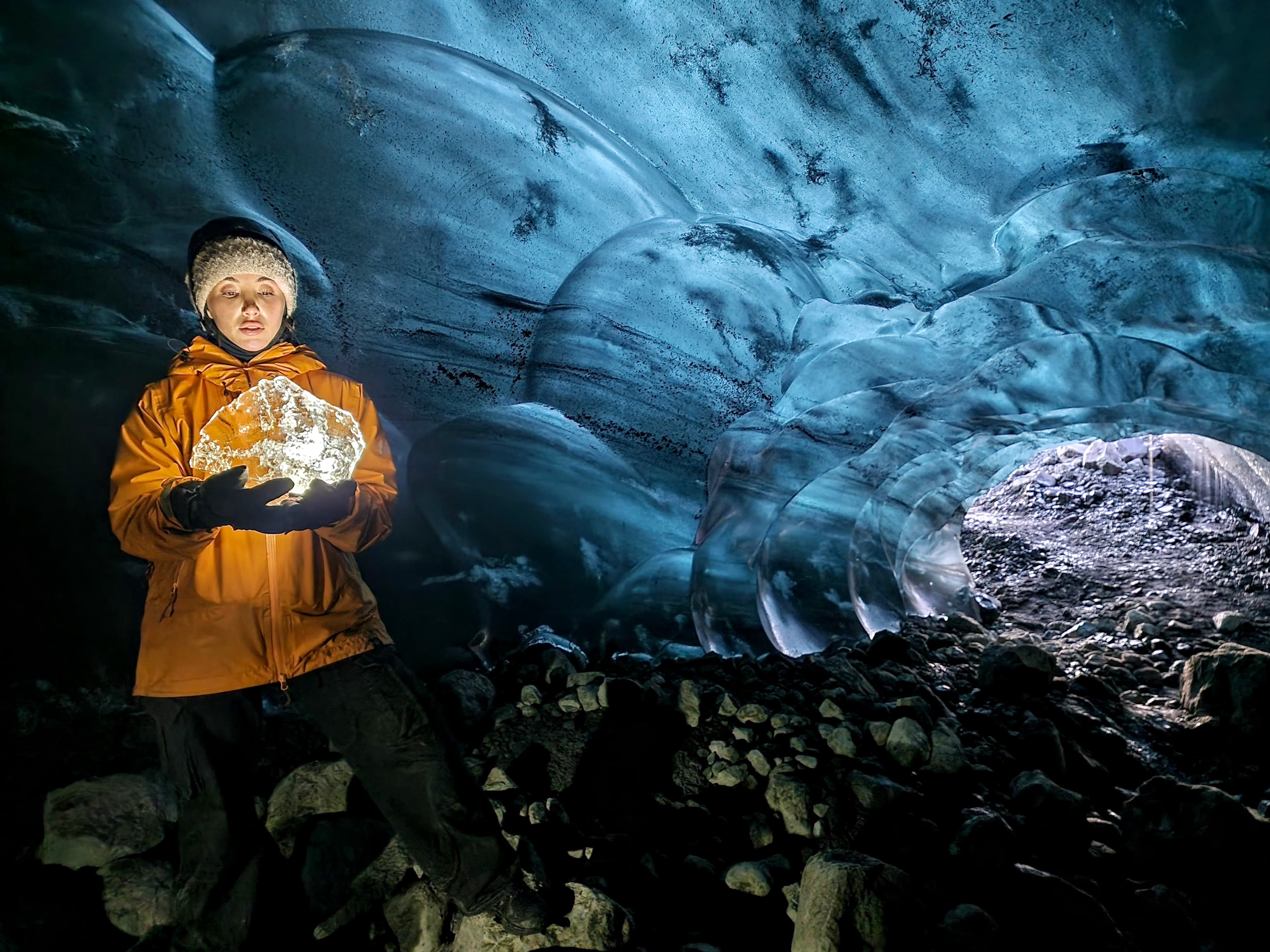 Ice cave - Inside the largest glacier