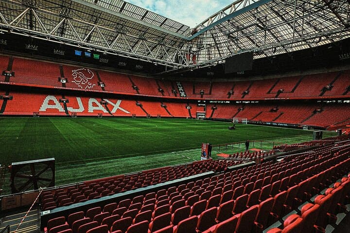 Amsterdam Ajax Football Match with City Highlights Tour