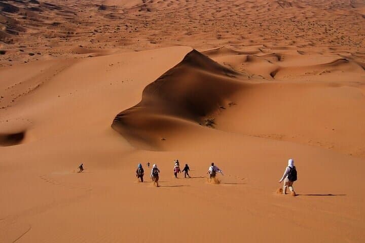Trekking in Erg chebbi Desert with Overnight Camp, Local Guide