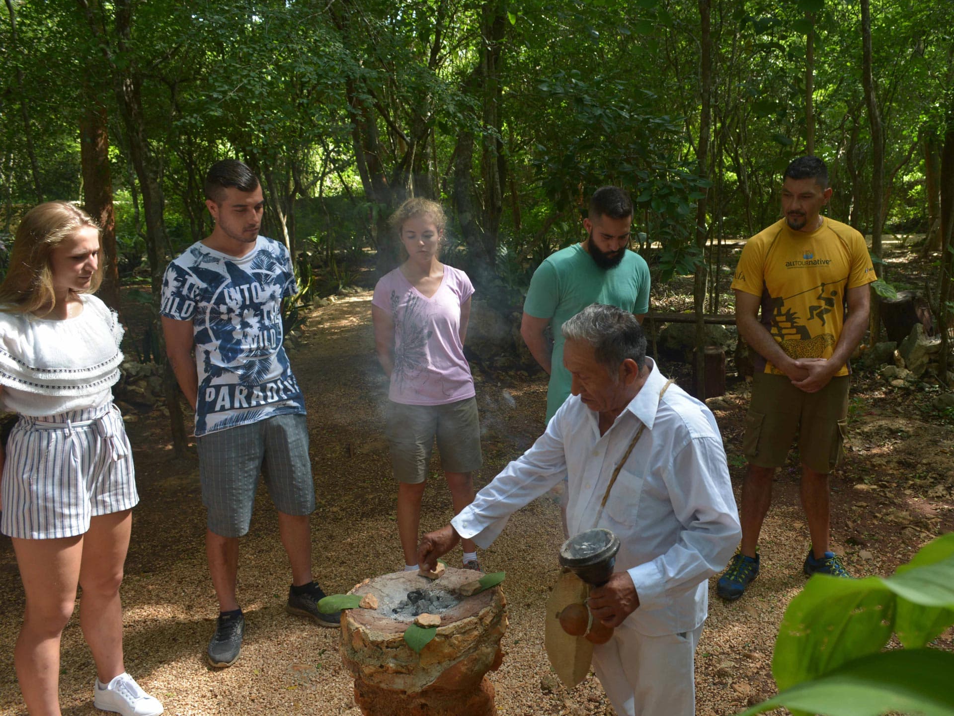 Ek Balam Tour from Cancun Including Cenote Maya Park