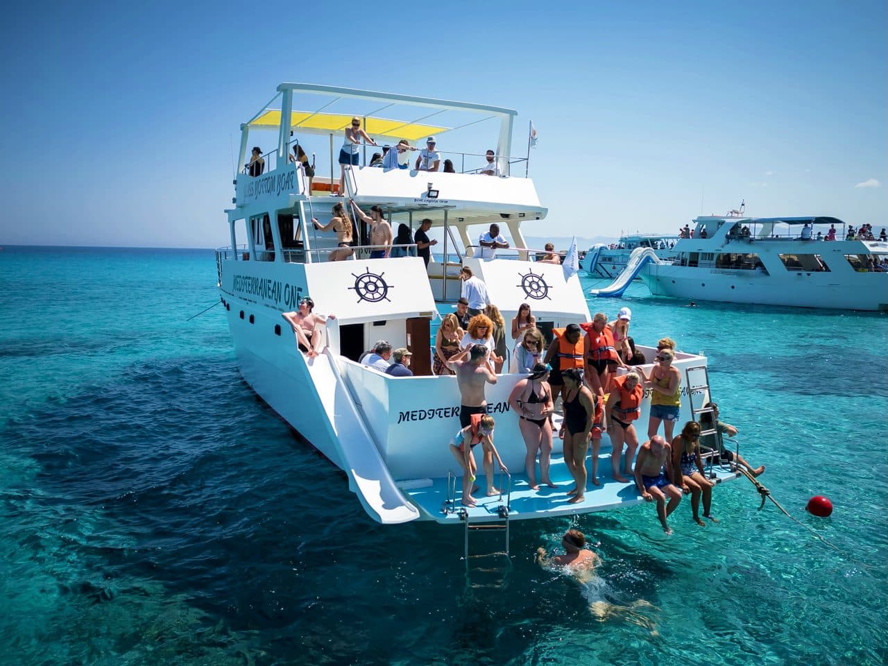 Paphos: Blue Lagoon Cruise, Aphrodite Baths & Sea Caves