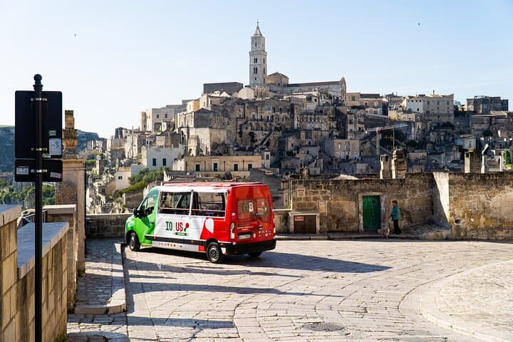 Matera Official Open Bus Tour with entrance to Casa Grotta