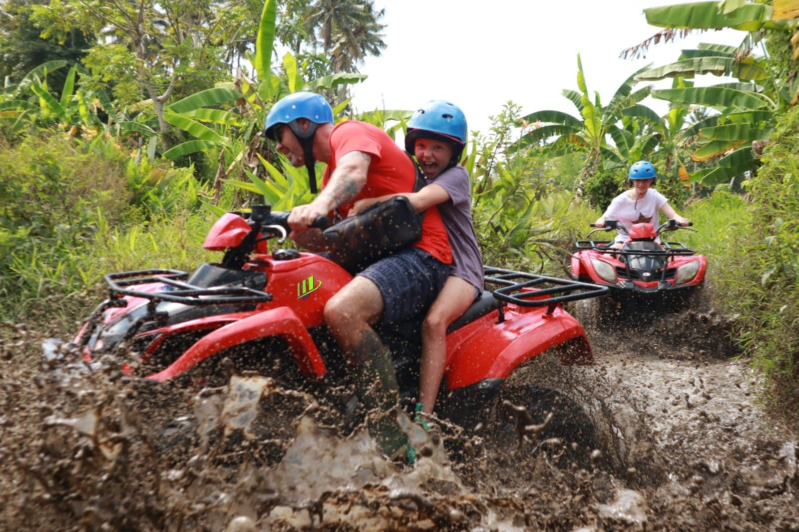 Ubud Countryside Sightseeing Tour By ATV Quad Bike Ride