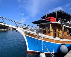 Three Islands Boat Tour with Lunch & Drinks Included - Fish picnic