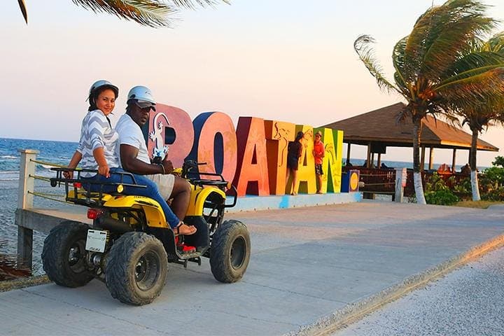 Roatan ATV Sightseeing, Sloth & Monkeys, Chocolate & Rum Factory