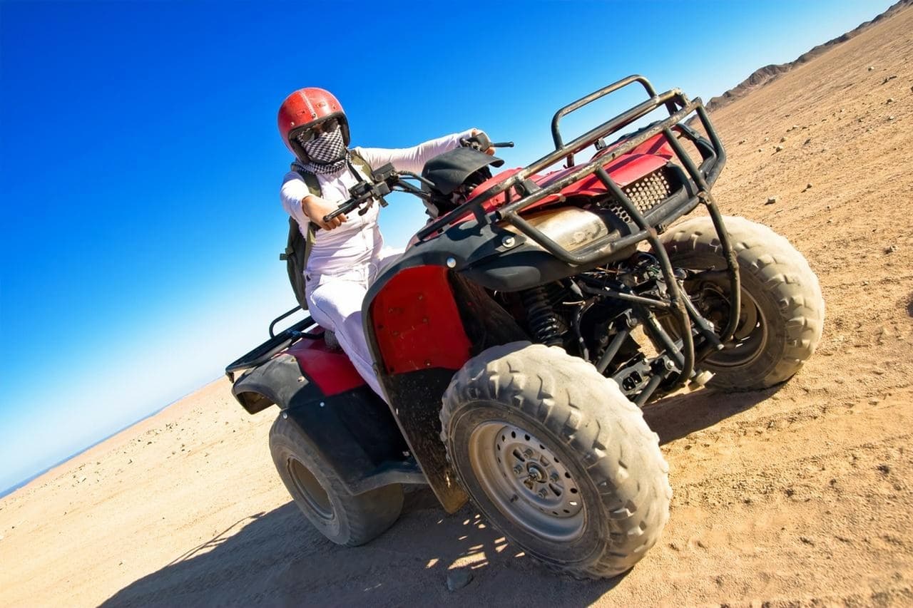 Hurghada: ATV Quad Safari, Camel Ride & Bedouin Village Tour