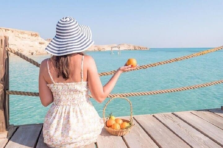 Orange Bay Island Boat Trip, Snorkeling, Water Sports in Hurghada