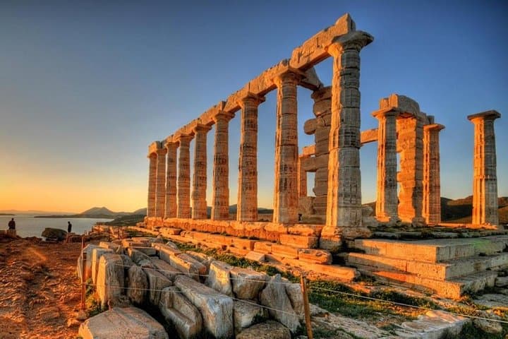 Sunset - Temple of Poseidon Half Day Private Tour